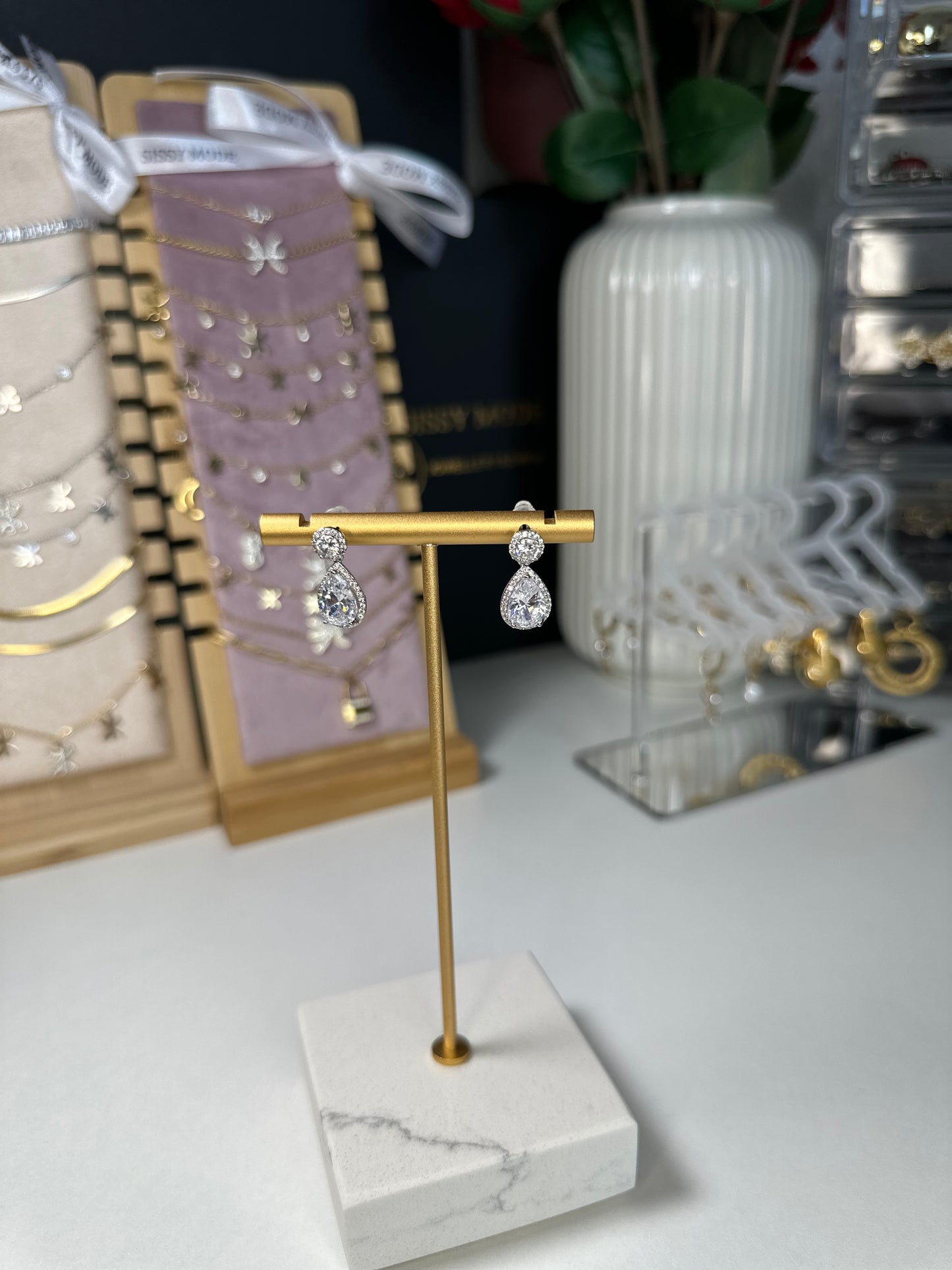 Paula | Boucles d’oreilles pendantes