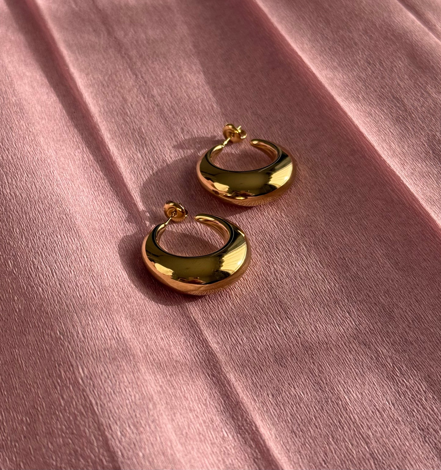 Boucles d’oreilles en acier inoxydable