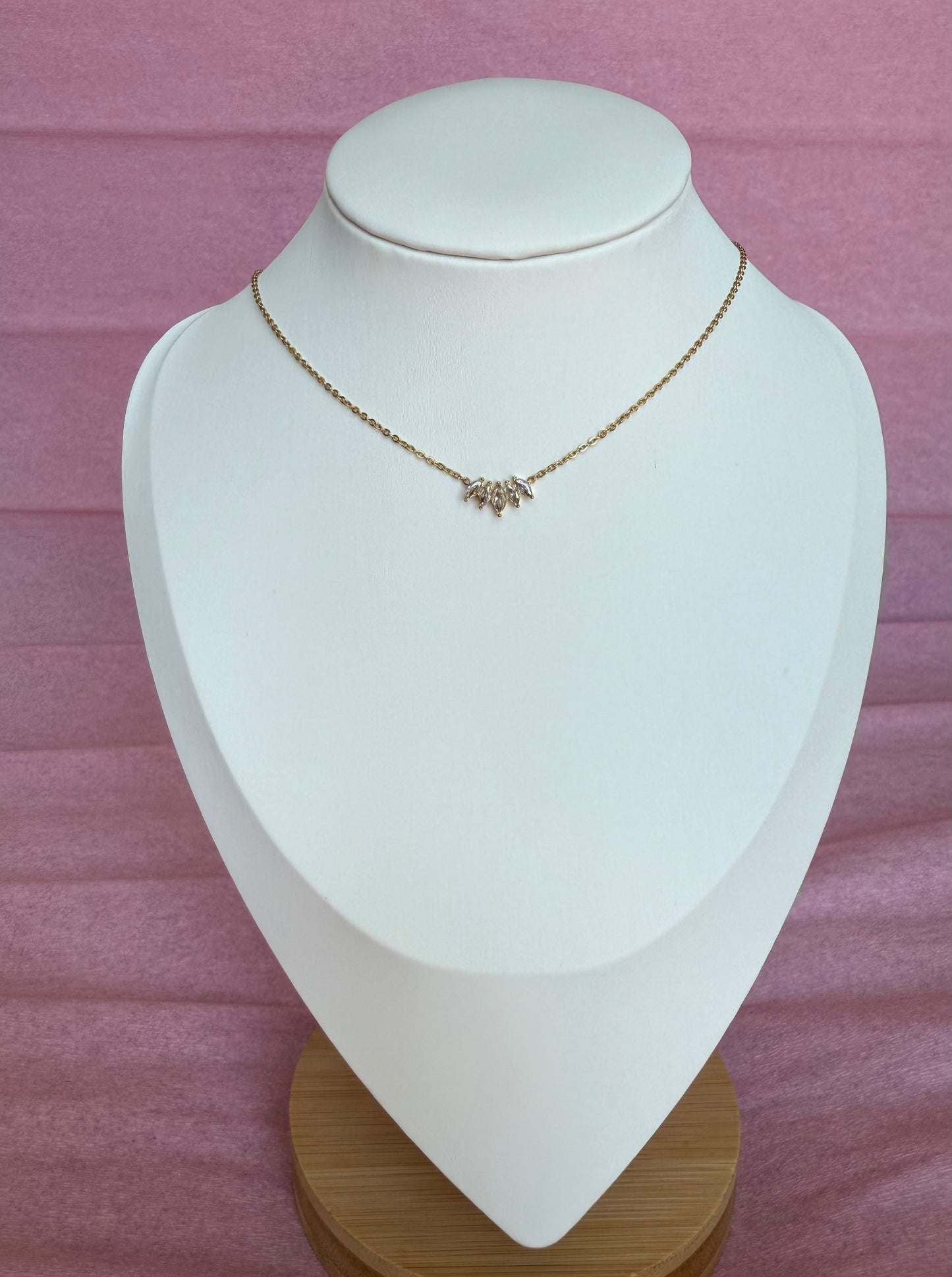 Élise | Collier en acier inoxydable