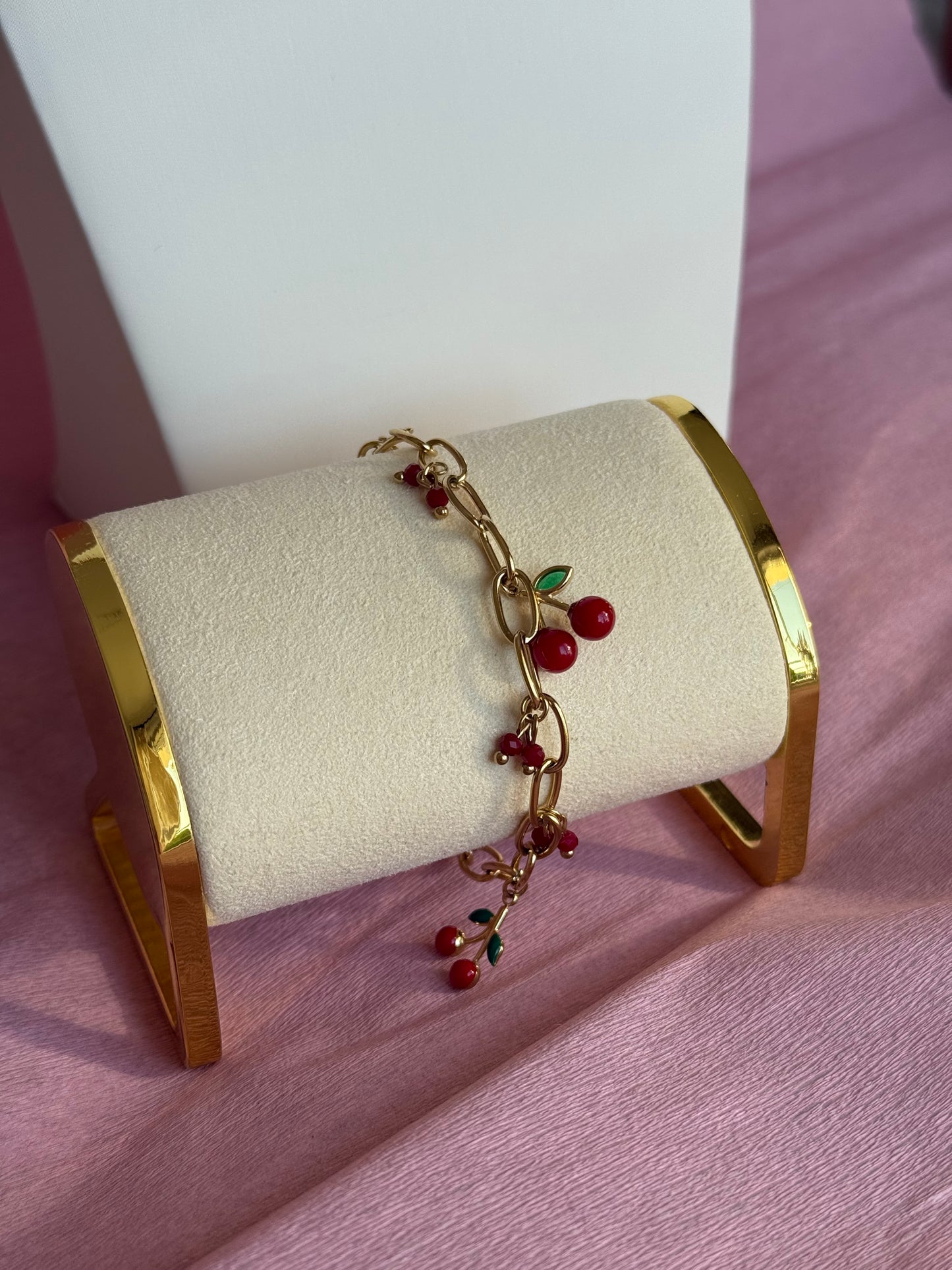 Lizea | Bracelet Cerise