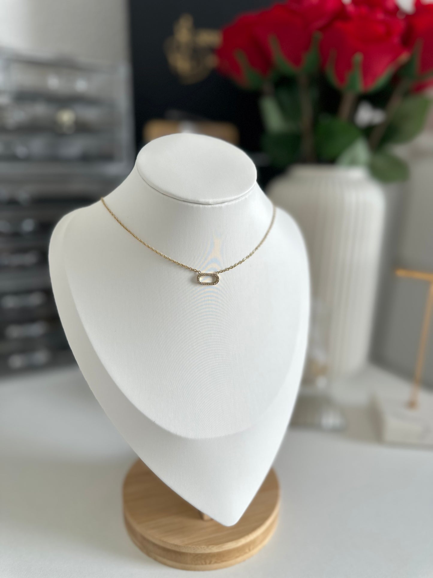 Léna | Collier en acier inoxydable