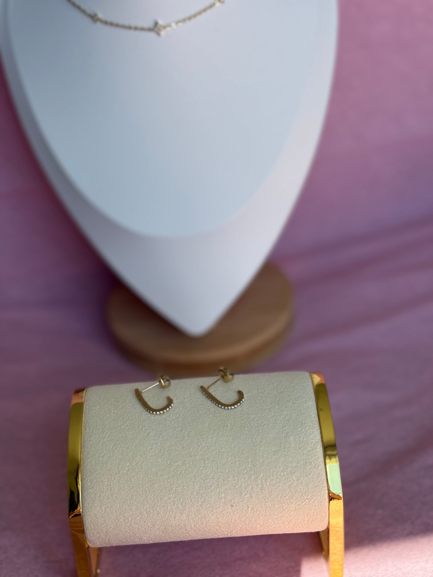 Boucles d’oreilles en acier inoxydable