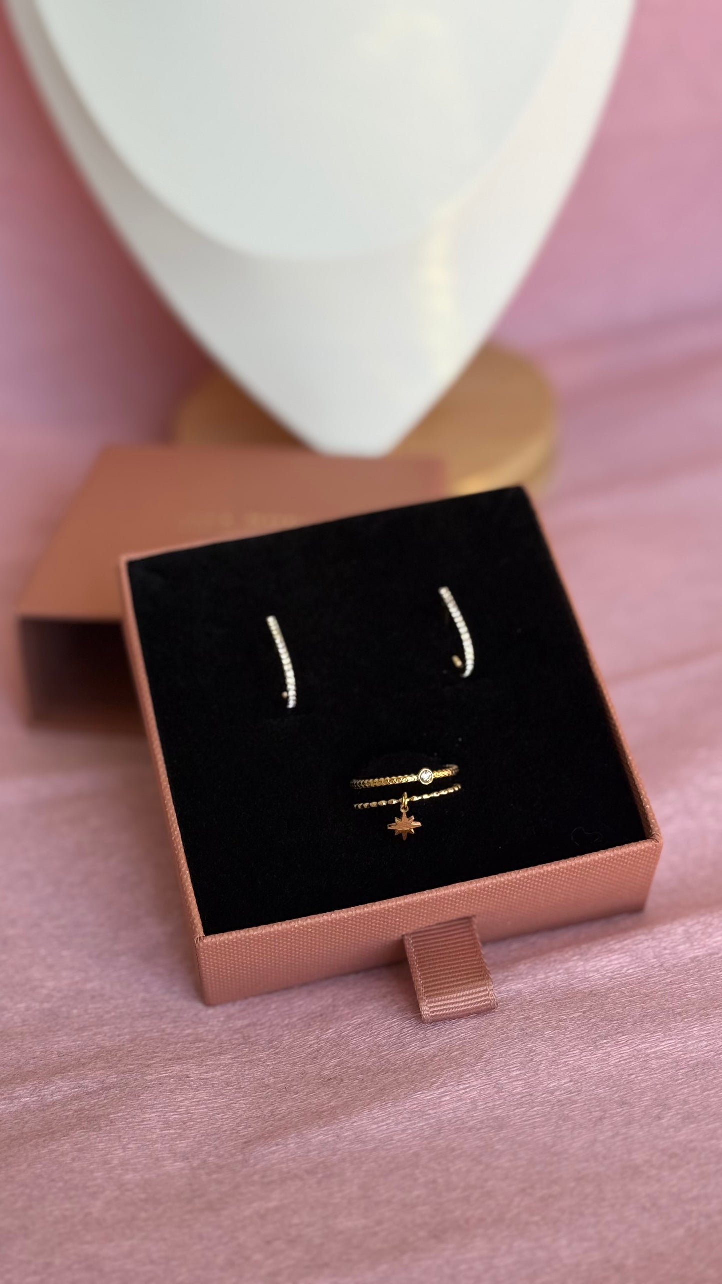 Boucles d’oreilles en acier inoxydable