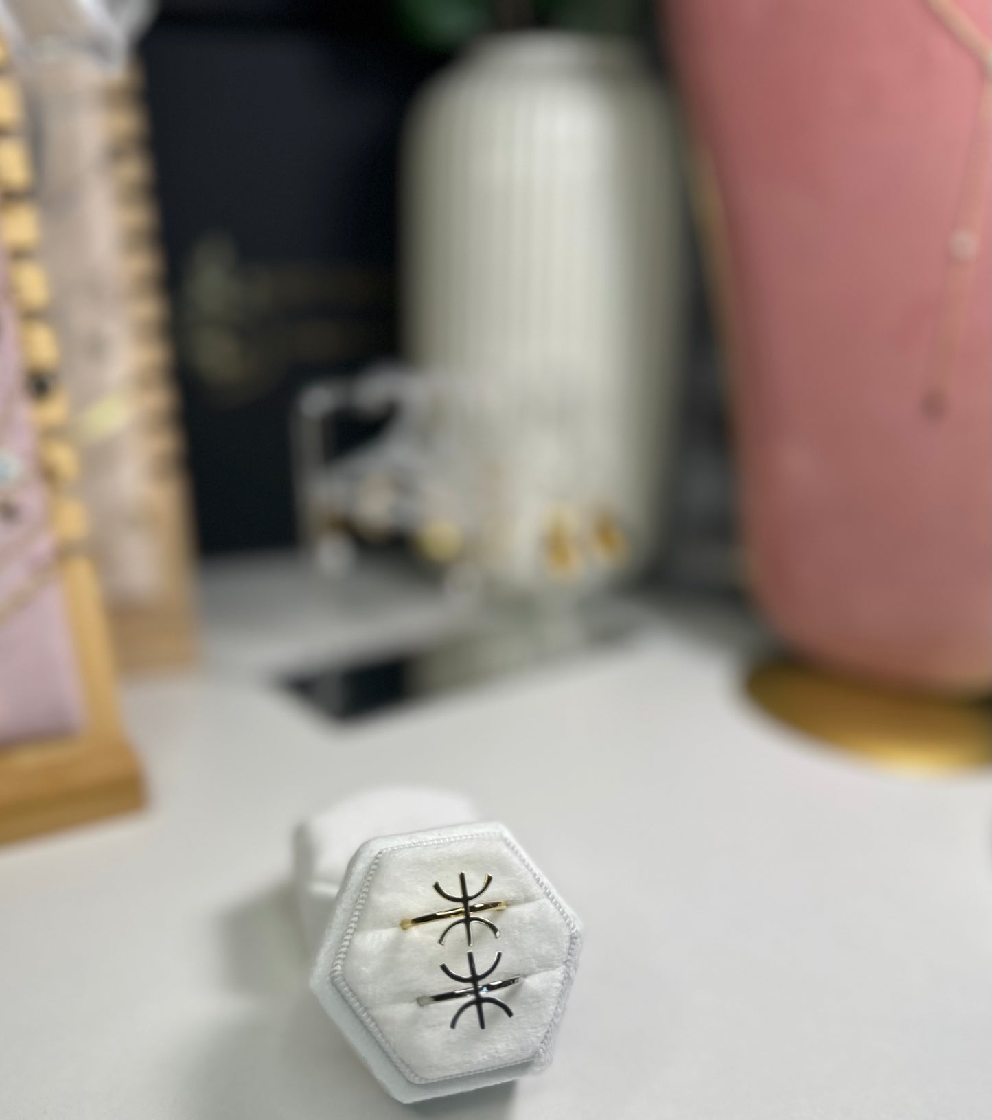 Bague berbère en acier inoxydable