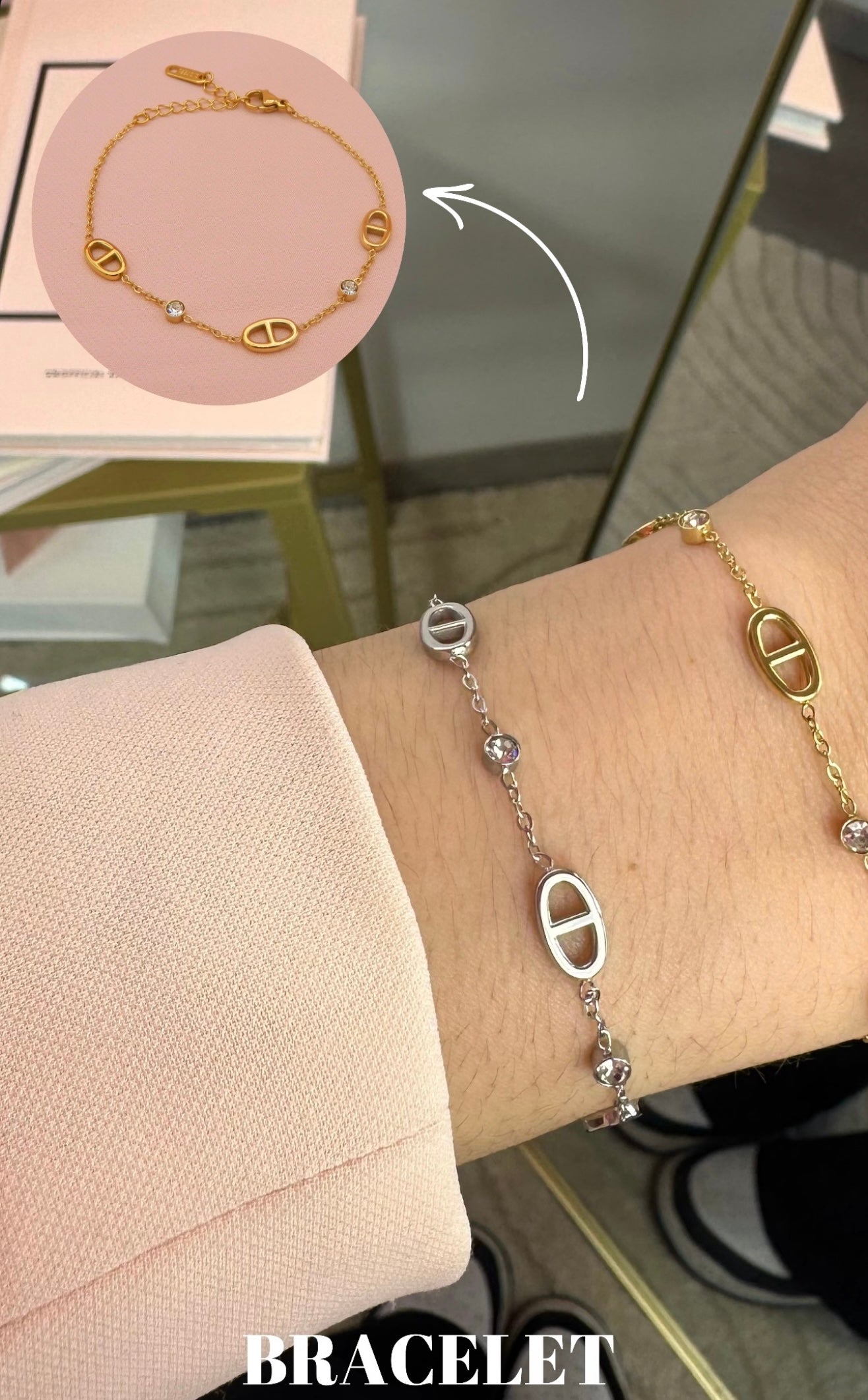 Bracelet en acier inoxydable