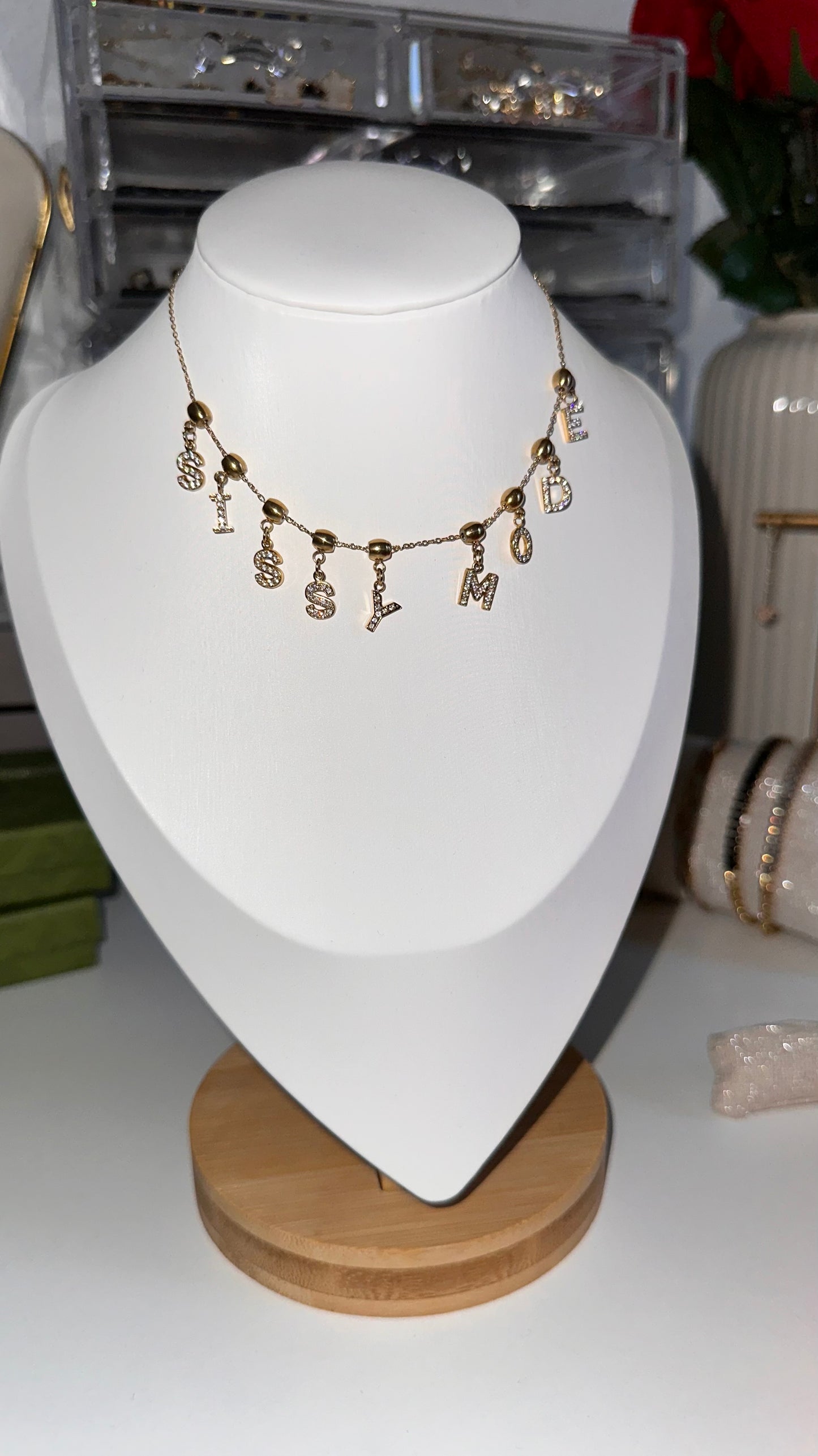 Collier Charmes personnalisable