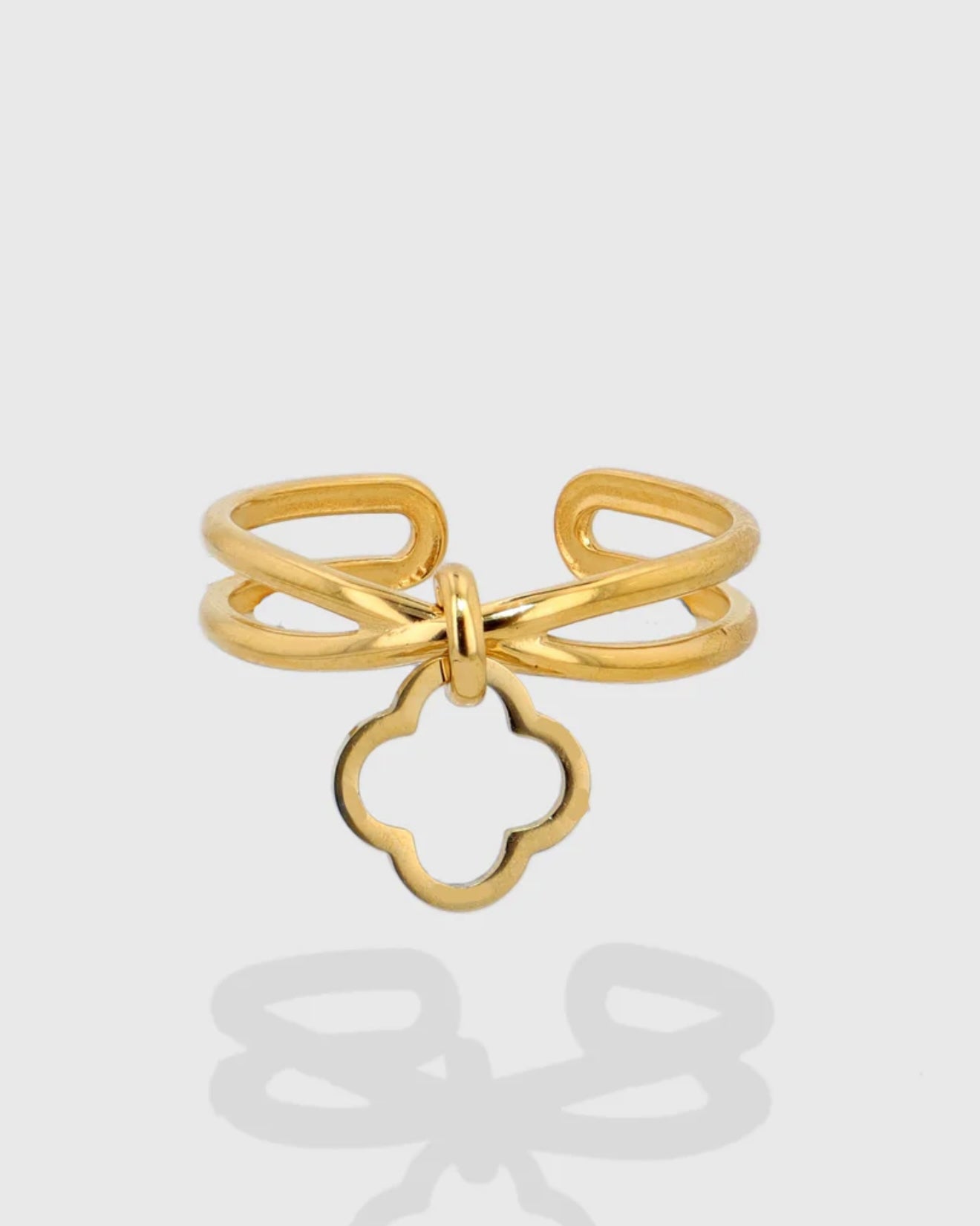 Léna | Bague en acier inoxydable