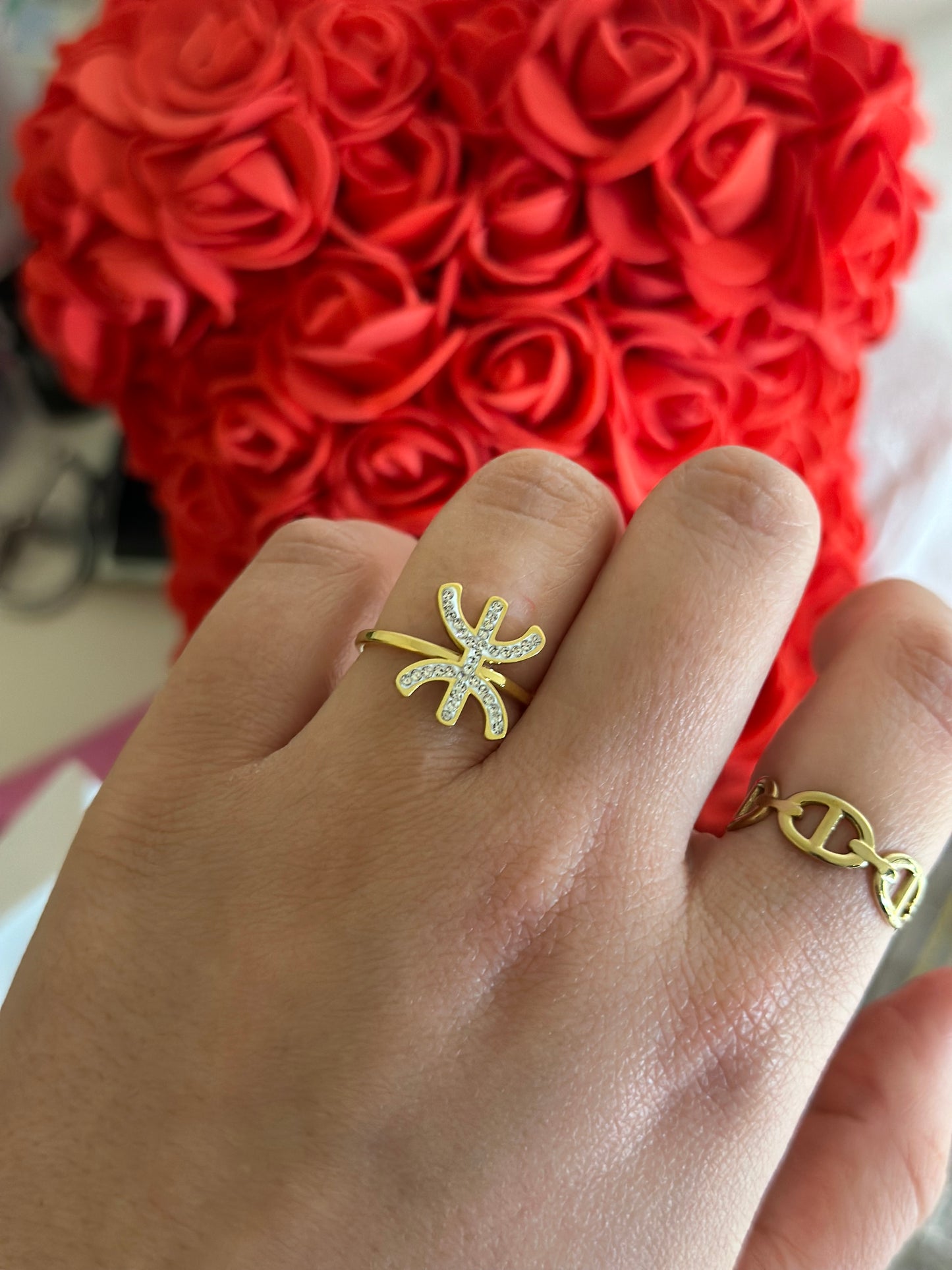 Bague Amazigh en acier inoxydable