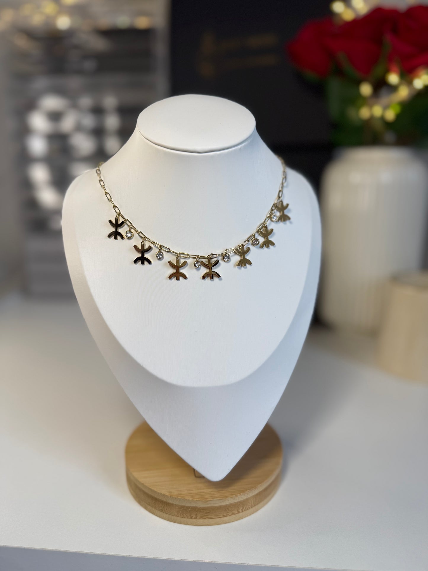 Louiza |Collier berbère en acier inoxydable