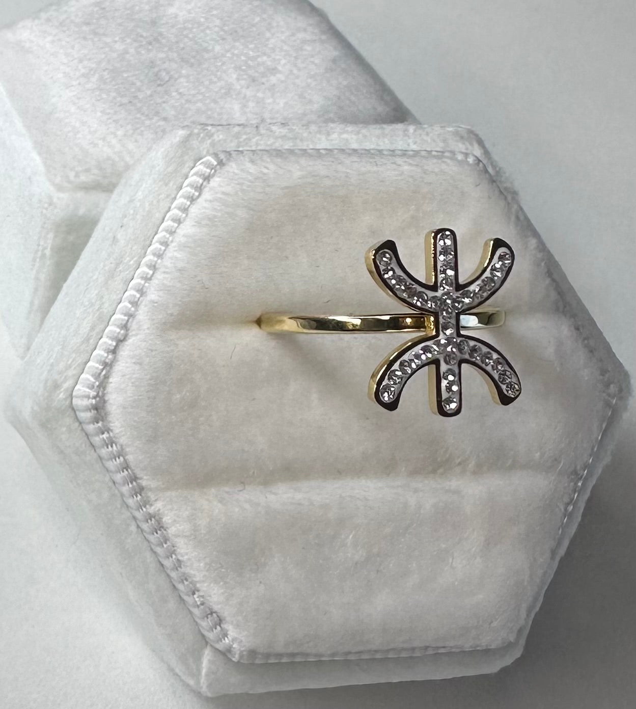 Bague Amazigh en acier inoxydable