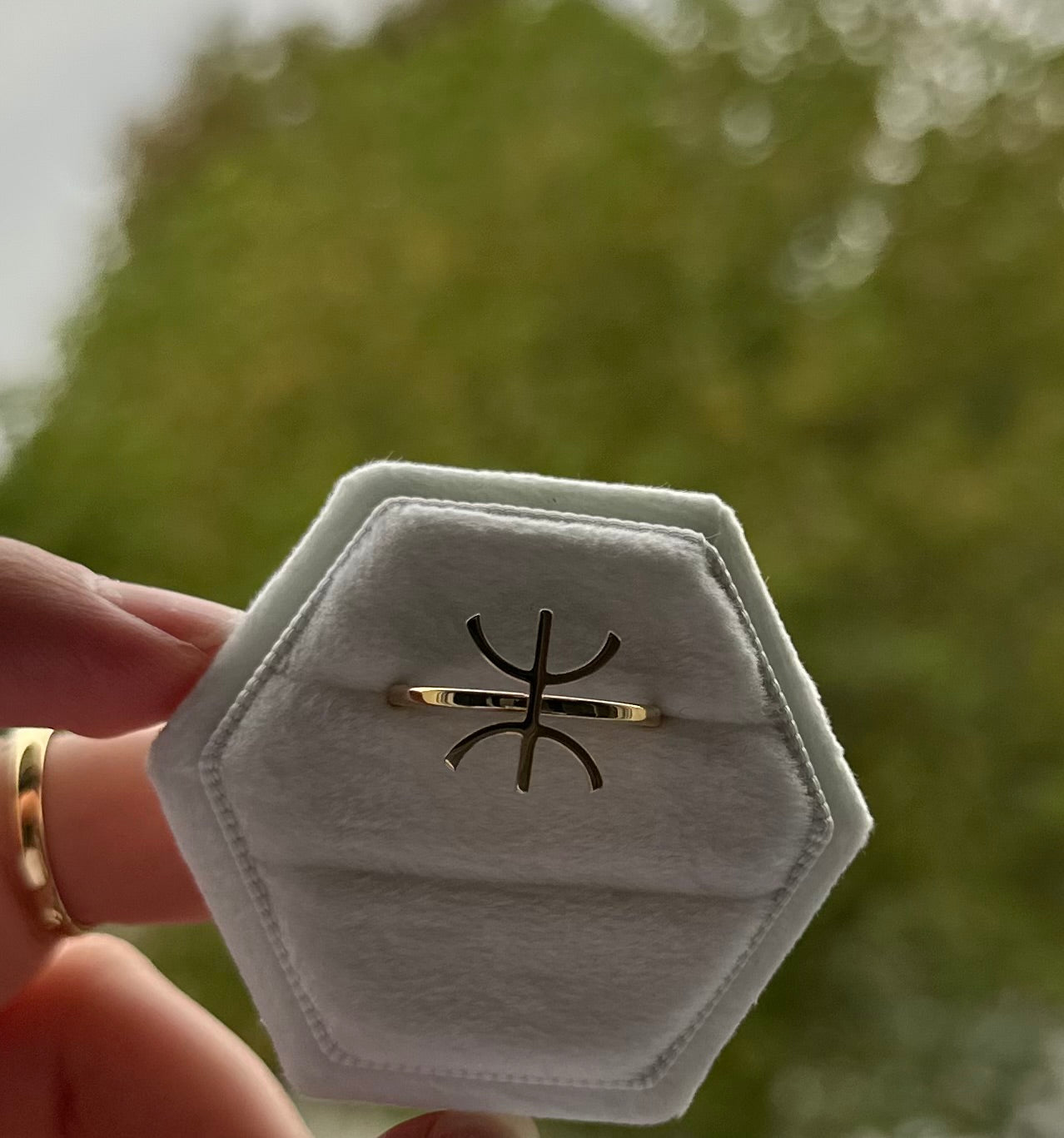 Bague berbère en acier inoxydable