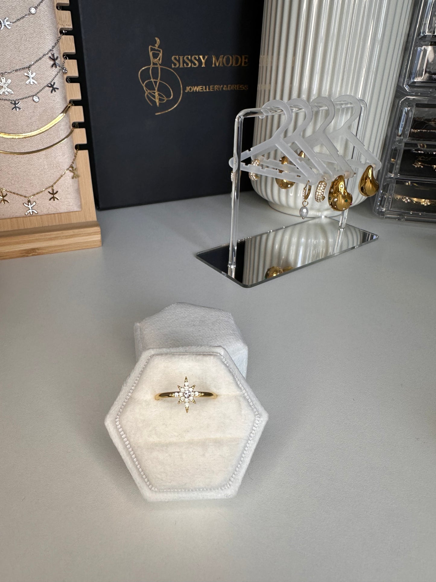 Bague en acier inoxydable