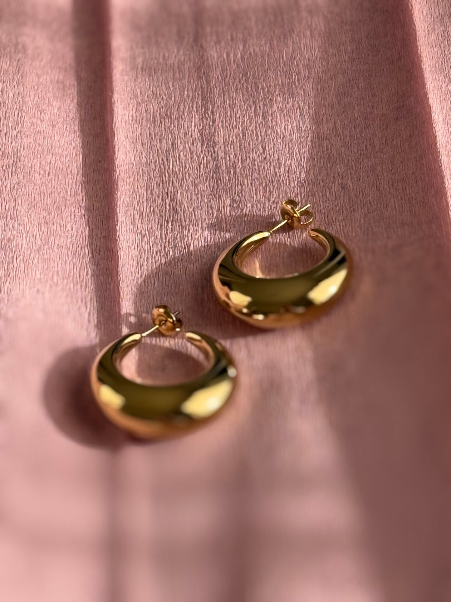 Boucles d’oreilles en acier inoxydable