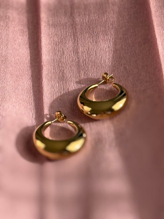 Boucles d’oreilles en acier inoxydable