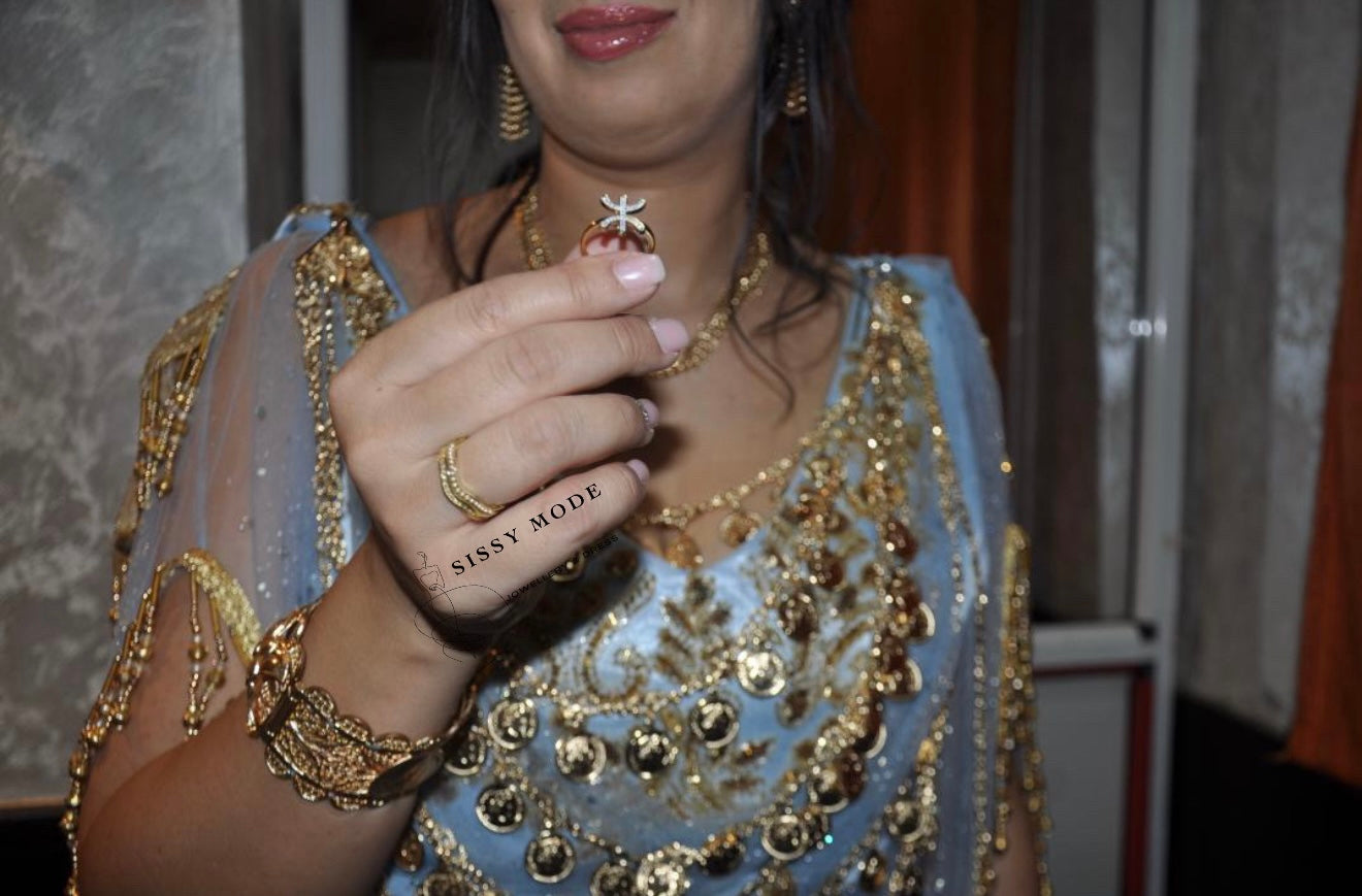 Bague Amazigh en acier inoxydable