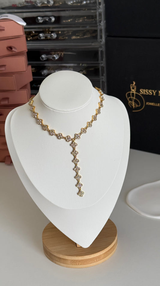 Collier sautoir Cristal