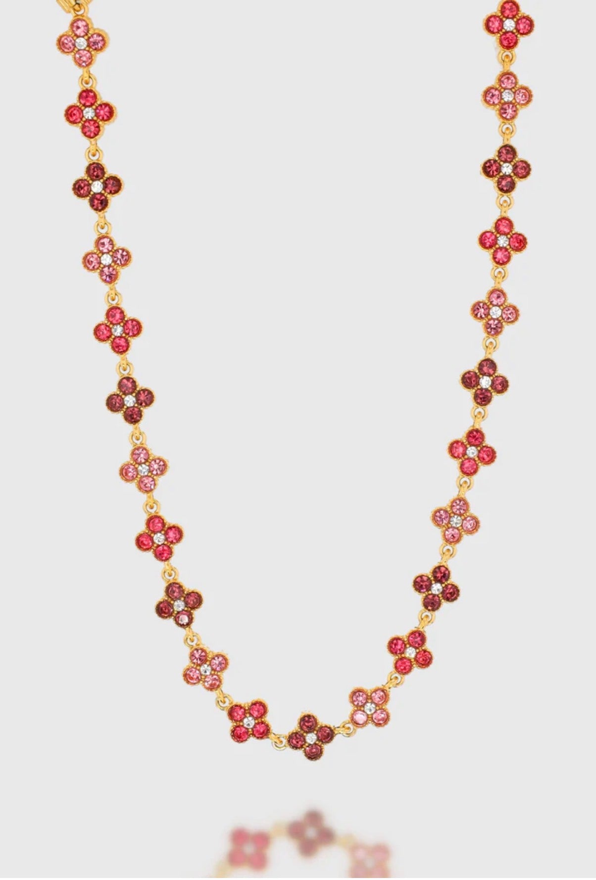 Collier Red Cristal