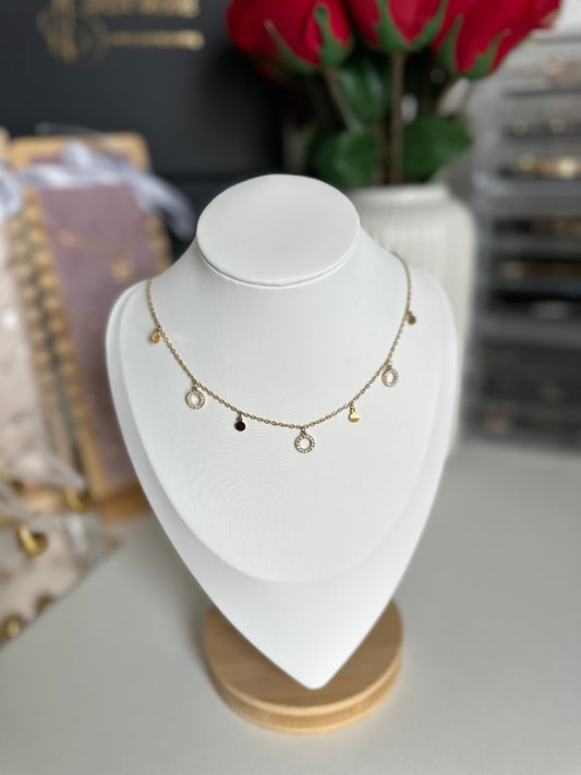 Zoé | Collier en acier inoxydable