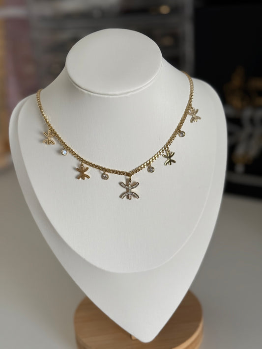 Collier Amazigh en acier inoxydable