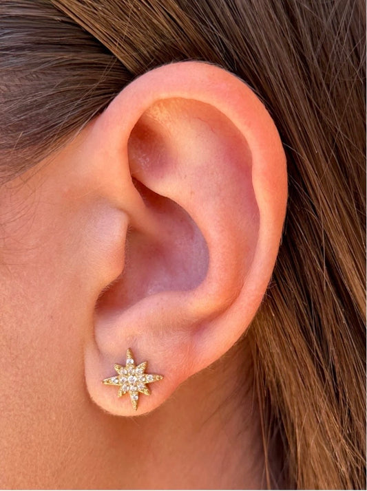 Boucles d’oreilles en acier inoxydable