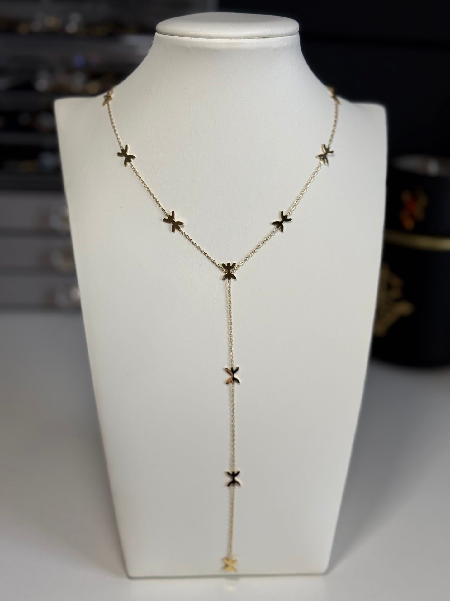 Collier sautoir berbère en acier inoxydable