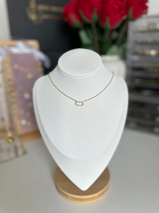 Léna | Collier en acier inoxydable