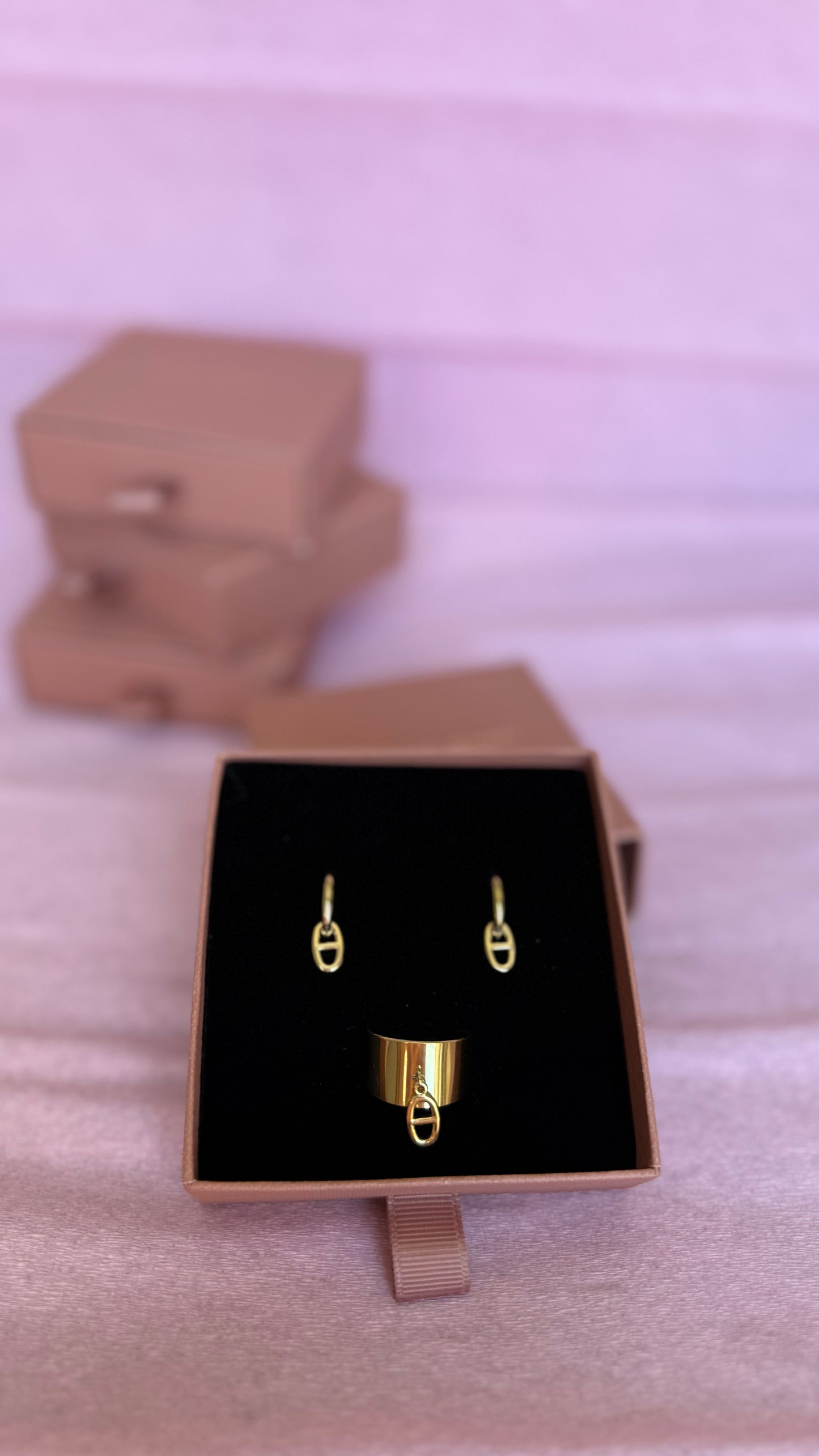 Elly | Bague en acier inoxydable
