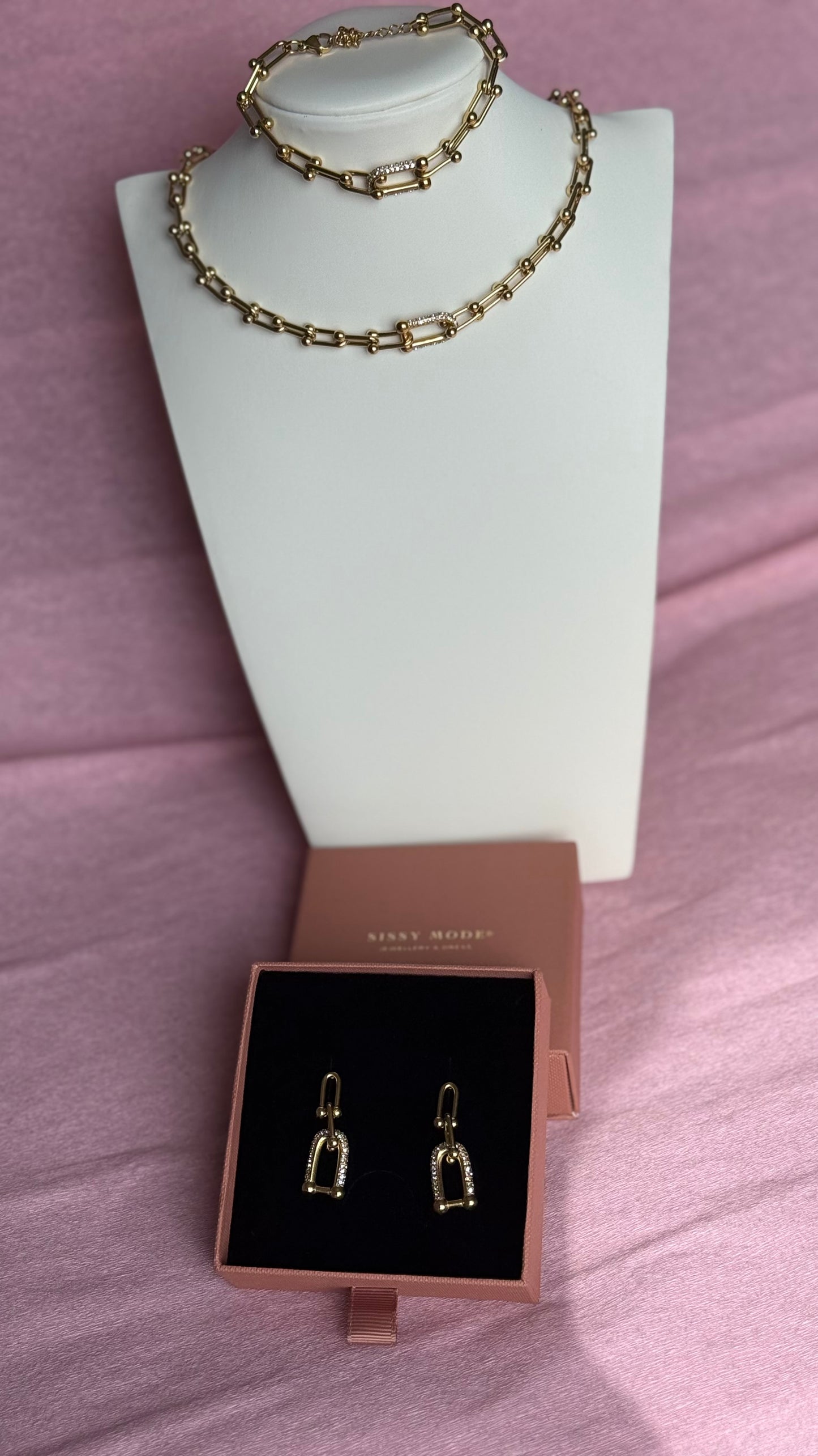 Élyne | Parure en acier inoxydable