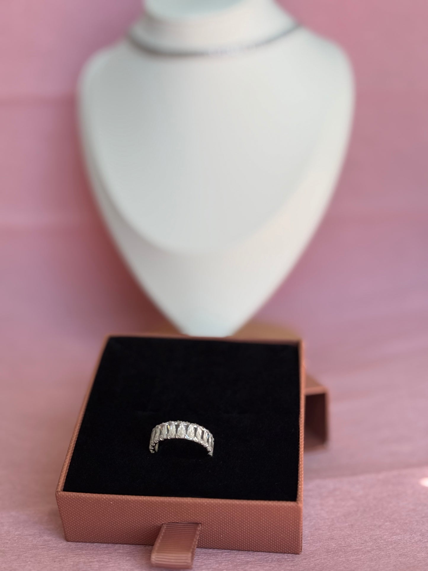 Léna | Bague en acier inoxydable