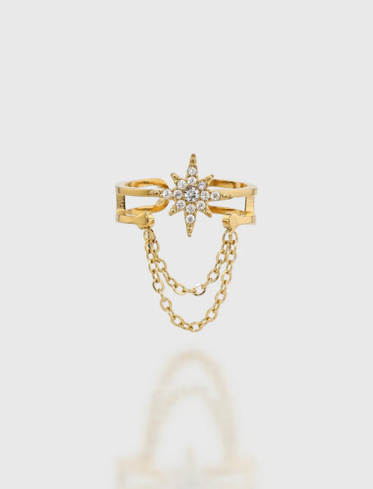 Nora | Bague en acier inoxydable