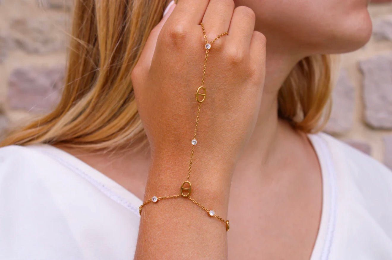 Chaine de main Emma | Bracelet