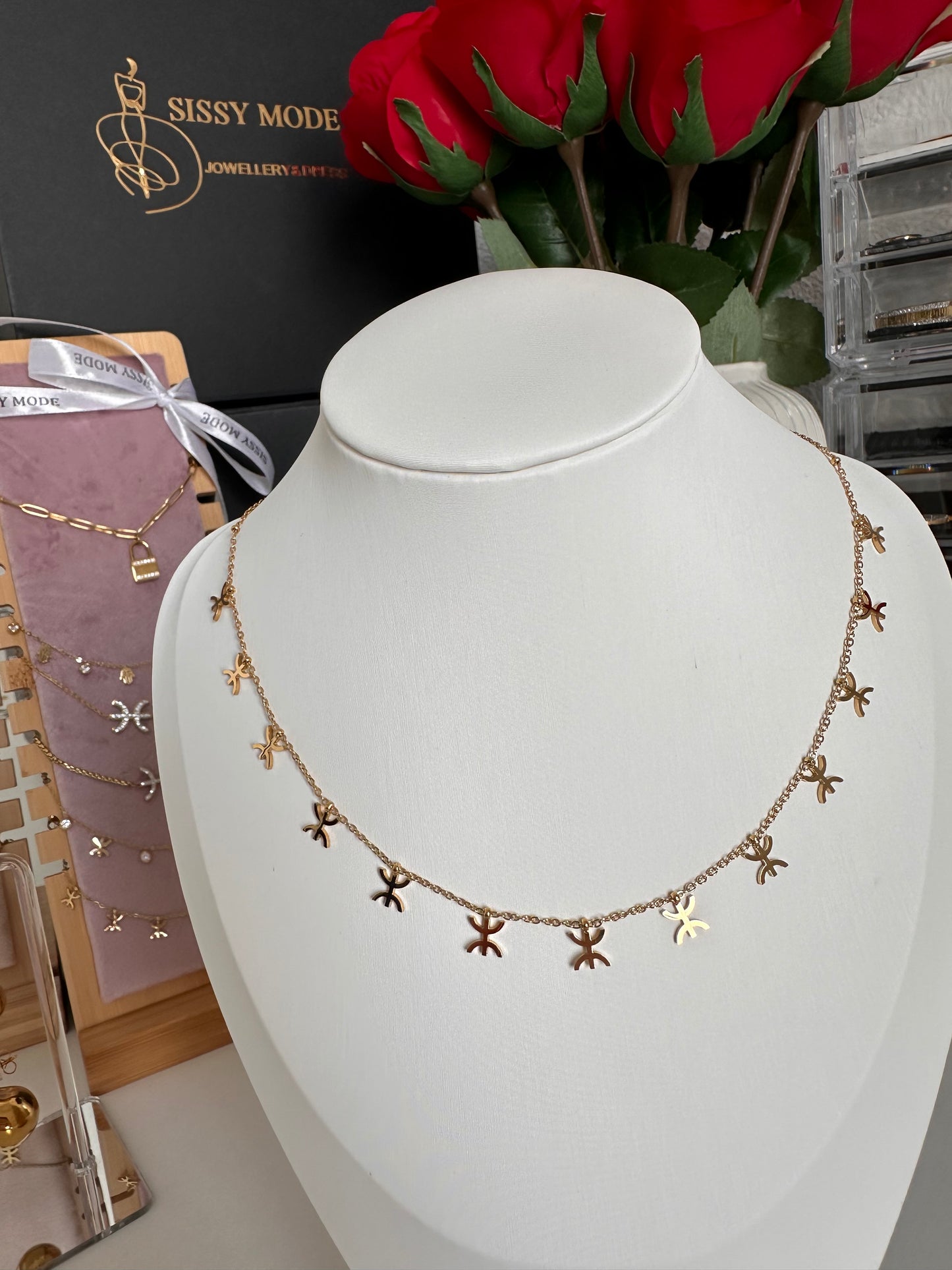 Clara | Collier berbère en acier inoxydable