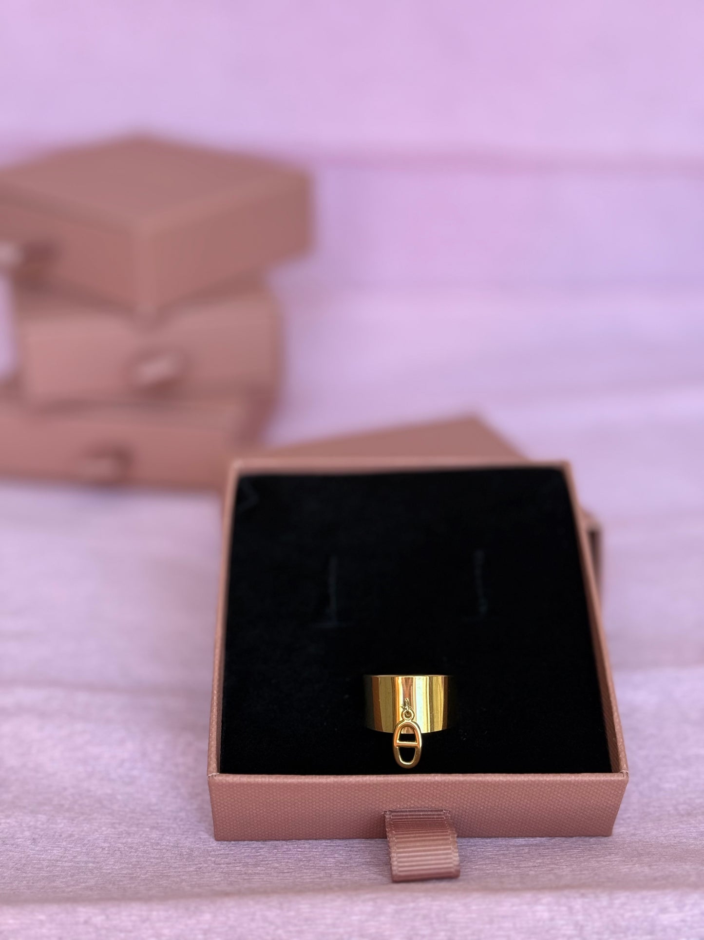 Elly | Bague en acier inoxydable