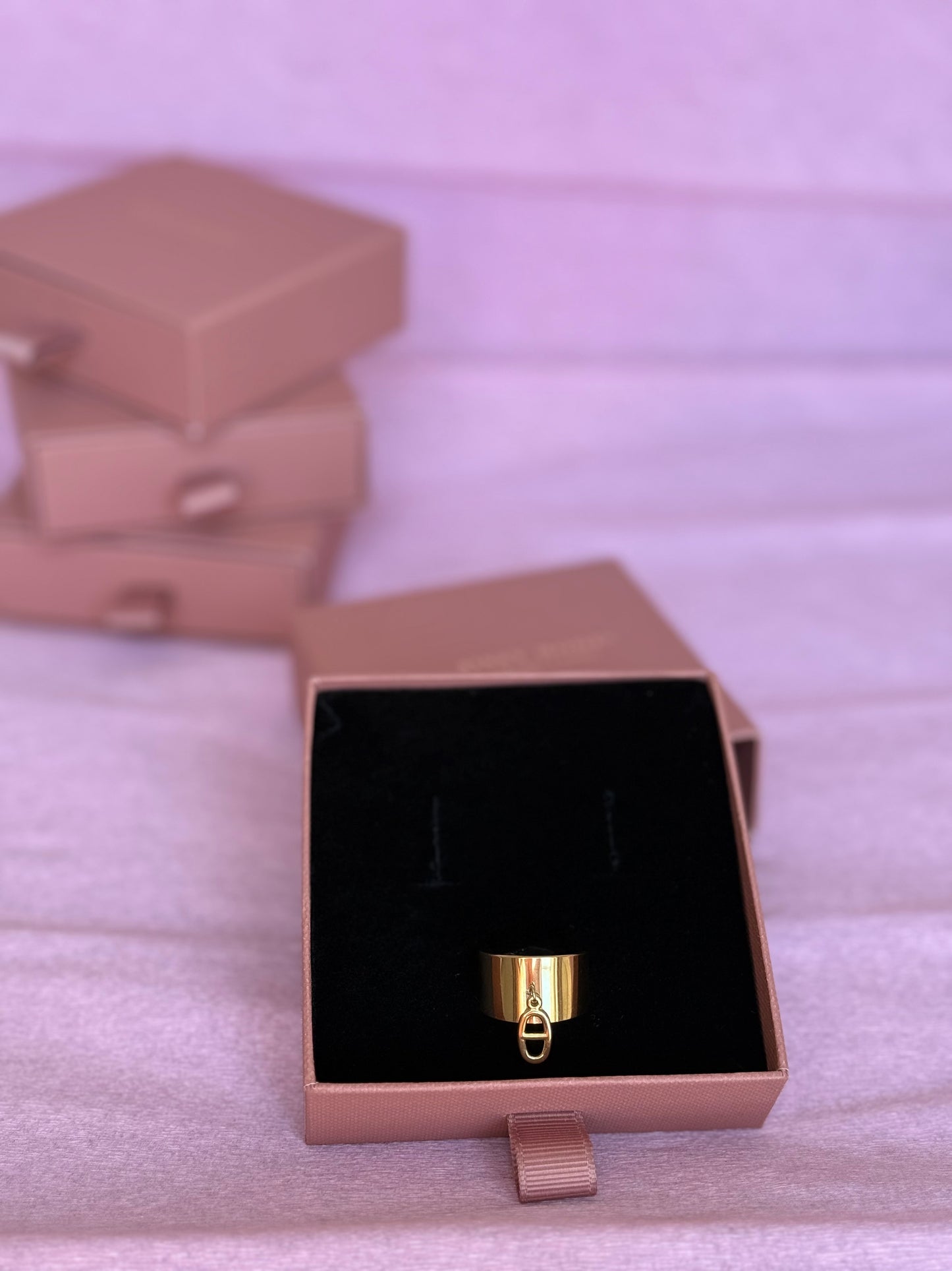 Elly | Bague en acier inoxydable