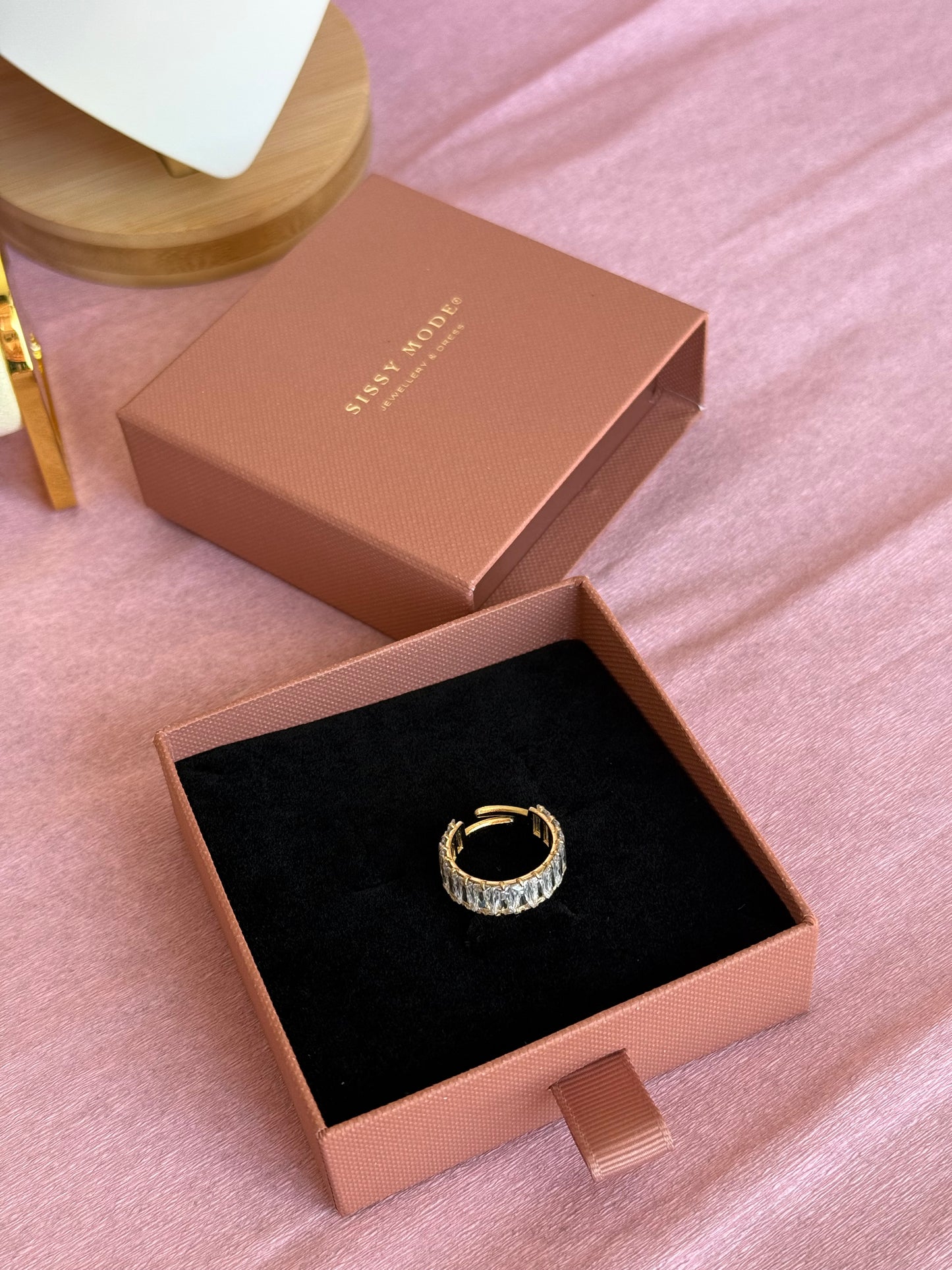 Léna | Bague en acier inoxydable