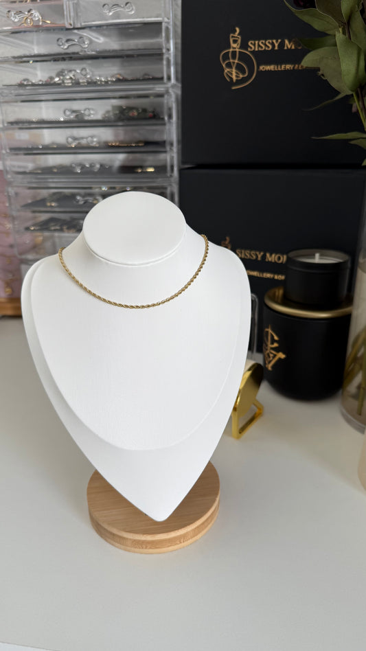 Collier Torsade - fin